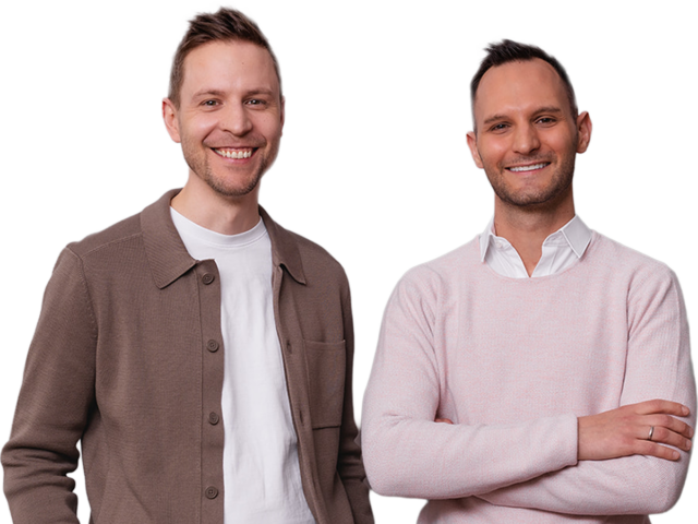 Porträt von Michael Fürgut und Sebastian Fischer, digitale Steuerberater aus München